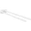 Image de Emco, Porte-serviettes + crochets pour serviettes, porte-serviettes rond, 2 bras, rigide, 400mm, 4350