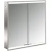 Image de Emco, Armoire de toilette, prime 2 Facelift armoire de toilette lumineuse, 600 mm, 2 portes, modèle encastré, 9497 (60.40 x 16.70 x 73 cm)