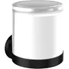 Image de Emco, Distributeur de savon + porte-savon, round distributeur de savon à capteur, verre cristal satiné