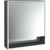 Image de Emco, Armoire de toilette, loft armoire de toilette lumineuse avec compartiment inférieur, 600 mm, modèle apparent (64.40 x 17.50 x 73.30 cm)