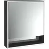 Image de Emco, Armoire de toilette, loft armoire de toilette lumineuse avec compartiment inférieur, 600 mm, modèle apparent (64.40 x 17.50 x 73.30 cm)