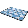 Image de Kerbl Tapis de reniflage, 60x45cm, gris/blanc/bleu (Jouet d'occupation chien), Jouets pour chien