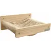 Image de Kerbl Hamac Timber pour chats (Beige, gris-brun, Taupe), Arbre à chat