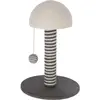 Image de Kerbl Maxi-Pet 81626 Colonne griffoir Funghi, gris, 30 x 30 x 42 cm (42 cm, Blanc, Gris), Arbre à chat