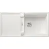 Image de Blanco, Évier, ADIRA XL 6 S SILGRANIT blanc Type de montage : montage par le haut réversible avec commande (100 cm, 50 cm)