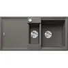 Image de Blanco, Évier, ADIRA 6 S SILGRANIT gris volcan Type de montage : montage par le haut réversible avec (Evier encastré, 100 cm, 50 cm)