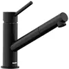 Image de Blanco, Robinetterie de cuisine, KANO-S noir mat Basse pression Avec tuyau extractible Clapet anti-retour Ker