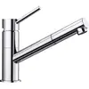 Image de Blanco, Robinetterie de cuisine, KANO-S chromé Basse pression Avec tuyau extractible Clapet anti-retour Céramique Ka