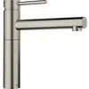 Image de Blanco, Robinetterie de cuisine, ALTA II acier inoxydable platine satiné haute pression clapet anti-retour cartouche