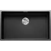 Image de Blanco, Évier, CLARON 700-IF Dark Steel Acier inoxydable Type d'encastrement : Encastrement par le haut & à (Evier encastré, 74 cm, 44 cm)