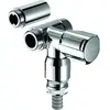 Image de Schell, Robinetterie de salle de bains, Vanne NA COMFORT chr pour montage mural 3/4pouces avec raccords RFV et RB