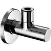 Image de Schell, Vanne, Robinet d'angle design STILE 1/2 pouce chromé chromé