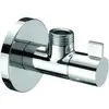 Image de Schell, Installation sanitaire : accessoires, Robinet d'angle design WING 1/2 pouce chromé