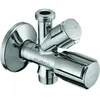 Image de Schell, Vanne, Robinet d'angle combiné COMFORT chromé 1/2 pouce