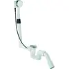 Image de Kludi, Siphon, Garniture de vidage et de trop-plein ROTEXA chrome pour baignoire (Ensemble de drainage, 1 1/2 )