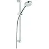Image de Kludi, Pommeau de douche, Set de douche LOGO 1S Logo barre murale 600mm chr (1 Type de jet, 15 l/min)