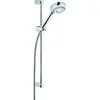 Image de Kludi, Système de douche, LOGO 3S Ensemble de douche avec barre murale 600mm D23mm chrome