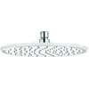 Image de Kludi, Pommeau de douche, Pomme de douche à disque A-QA DN 15 d= 250mm we/chr (23 l/min)