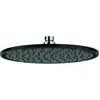 Image de Kludi, Pommeau de douche, Douche de tête A-QA, 250 mm, DN15, noir mat/chrome (23 l/min)