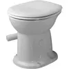 Image de Duravit, Cuvette toilettes + bidet, WC sec blanc vertical pour fermeture de la porte 018001 00