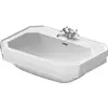Image de Duravit, Lavabo, Plan de toilette 1930 avec lavabo HLB 1 robinetterie 700x500mm blanc (500 mm, 700 mm)