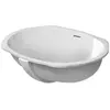 Image de Duravit, Évier, Vasque à encastrer SANTOSA avec lavabo et cuvette 510x375mm sans robinetterie blanc (Evier encastré, 37.50 cm, 51 cm)