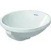 Image de Duravit, Lavabo, lavabo encastré ARCHITEC m ÜL o HLB d= 400mm sans trou pour robinet blanc (430 mm, 430 mm)