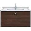 Image de Duravit, Lavabo, Meuble lavabo Starck 3 85 cm blanc 0304800000 (485 mm, 850 mm)