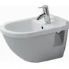 Image de Duravit, Cuvette toilettes + bidet, Bidet mural Starck 3 blanc 2230150000