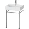 Image de Duravit, Meuble sous-lavabo, Console métallique VERO, hauteur réglable. +50mm p WT 045360/045460 (52.50 x 78 x 42.50 cm)