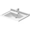 Image de Duravit, Lavabo, Plan de toilette STARCK 3 VITAL avec lavabo HLB 700x545mm 1 robinetterie blanc (545 mm, 700 mm)