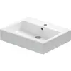 Image de Duravit, Lavabo, Plan de toilette Vero 60 cm blanc brossé 0454600027 (470 mm, 600 mm)