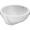 Image de Duravit, Lavabo, lavabo encastré ARCHITEC m ÜL o HLB d= 325mm sans trou pour robinet blanc (360 mm, 360 mm)