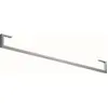 Image de Duravit, Porte-serviettes + crochets pour serviettes, Porte-serviettes VERO Tube carré 14mm pour lavabo 045480 chromé