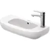 Image de Duravit, Lavabo, Lave-mains D-CODE avec lavabo HLB 500x220mm 1 robinetterie à gauche blanc (220 mm, 500 mm)