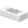 Image de Duravit, Lavabo, Lave-mains VERO avec lavabo HLB 500x250mm 1 robinetterie à gauche blanc (250 mm, 500 mm)