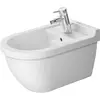 Image de Duravit, Cuvette toilettes + bidet, Bidet mural Starck 3 blanc 2280150000