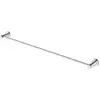 Image de Duravit, Porte-serviettes + crochets pour serviettes, Porte-serviettes de bain D-CODE 800mm chromé