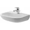 Image de Duravit, Évier, Lave-mains D-CODE MED sans lavabo m HLB 450x340mm 1 trou de robinet blanc (34 cm, 45 cm)