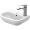 Image de Duravit, Lavabo, Lave-mains D-CODE m ÜL HLB 360x270mm 1 HL droite blanc (270 mm, 360 mm)