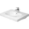 Image de Duravit, Lavabo, Meuble-lavabo D-Code 65 cm blanc 03426500002 (480 mm, 650 mm)