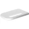 Image de Duravit, Abattant WC, Siège WC HAPPY D.2 o Carreau abaissable amovible prolongé blanc