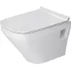 Image de Duravit, Cuvette toilettes + bidet, WC suspendu DURASTYLE COMPACT profond, 370x480mm blanc WG