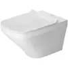 Image de Duravit, Abattant WC, WC suspendu DURASTYLE profond, 370x540mm blanc