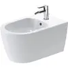 Image de Duravit, Cuvette toilettes + bidet, Bidet suspendu ME by Starck m ÜL m HLB 370x570mm 1 trou de robinetterie blanc