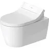 Image de Duravit, Abattant WC, WC suspendu ME by Starck profond, 370x570mm, SensoWash blanc