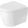 Image de Duravit, Abattant WC, WWC ME by Starck COMPACT RIMLESS profond, 370x480mm blanc
