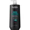 Image de Goldwell, Shampoing, Dualsenses Men Hair & Body (Shampoing liquide, 1000 ml)