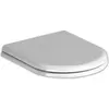 Image de Geberit, Abattant WC, Siège WC COURREGES avec couvercle, adapté au WC 203100 blanc