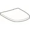 Image de Geberit, Abattant WC, Siège WC VITELLE m De amovible charnières chromées blanc
